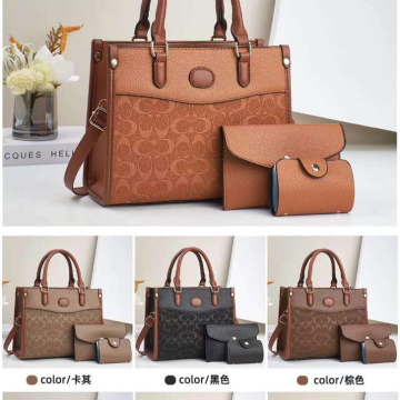 Leather tote bags for women